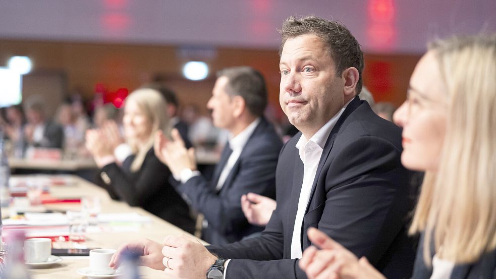 Will verhindern, dass die SPD „noch radikaler“ wird: SPD-Parteichef Lars Klingbeil wurde auf Landesparteitag der SPD scharf kritisiert. Foto: dpa/ Michael Matthey