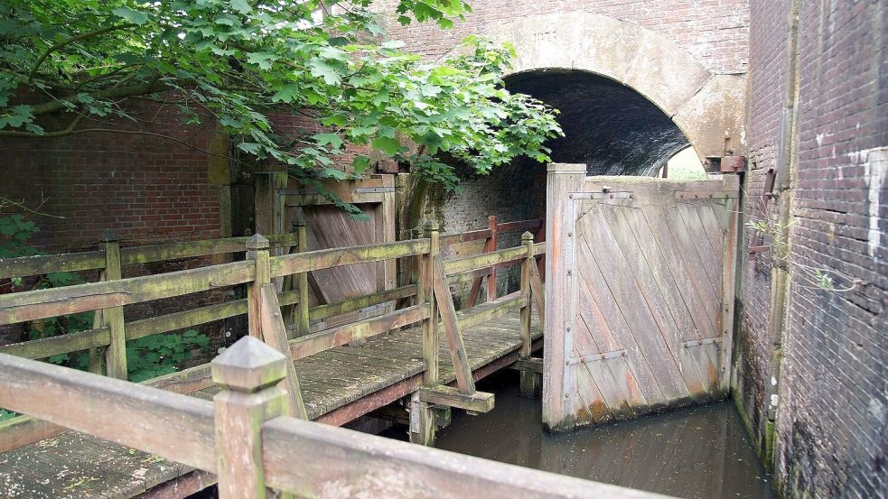 Das Foto zeigt das Weekeborger Siel. Foto: Gemeinde WOL/Beening