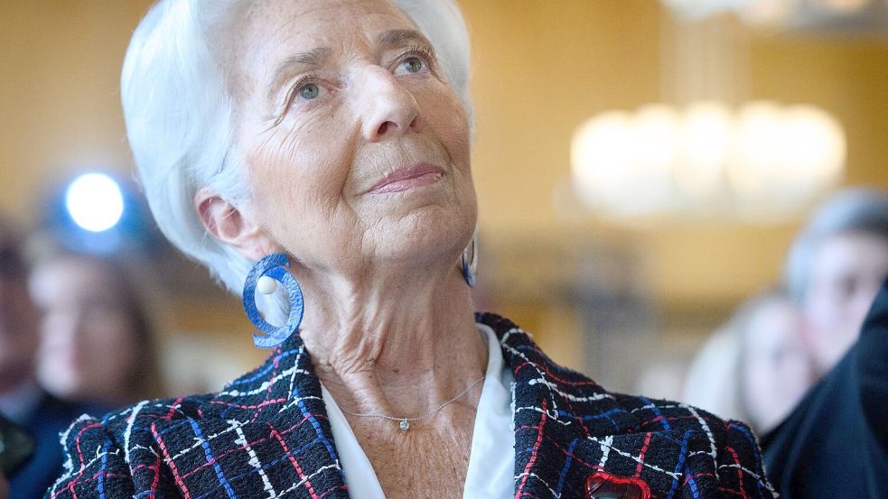 EZB-Präsidentin Christine Lagarde will eine größere internationale Rolle für den Euro Foto: Bernd von Jutrczenka/dpa