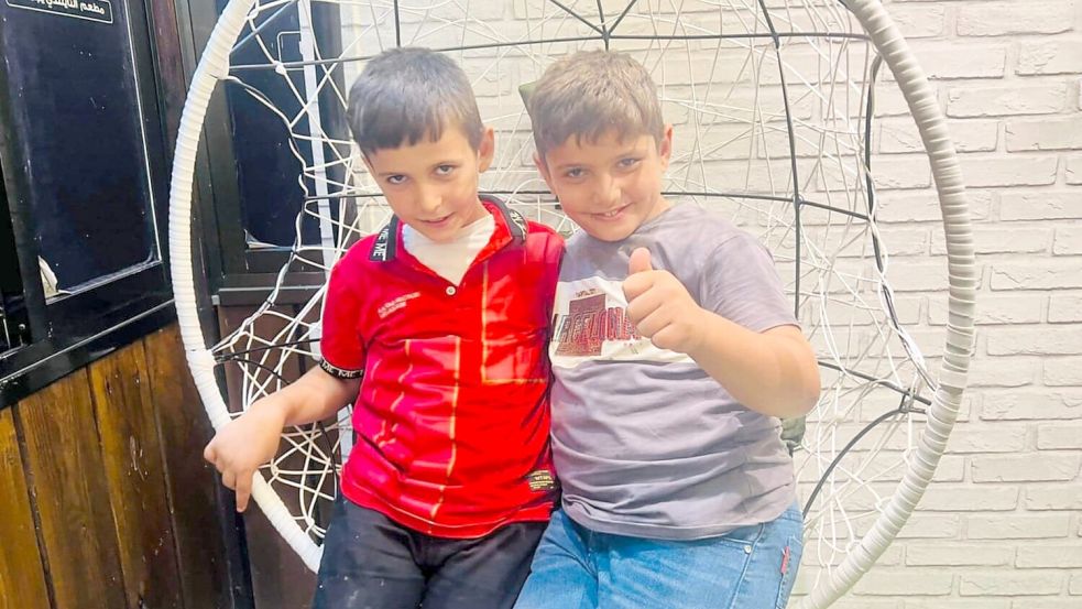 Rabih und Rasim vor dem Krieg. Foto: Privat/Archiv