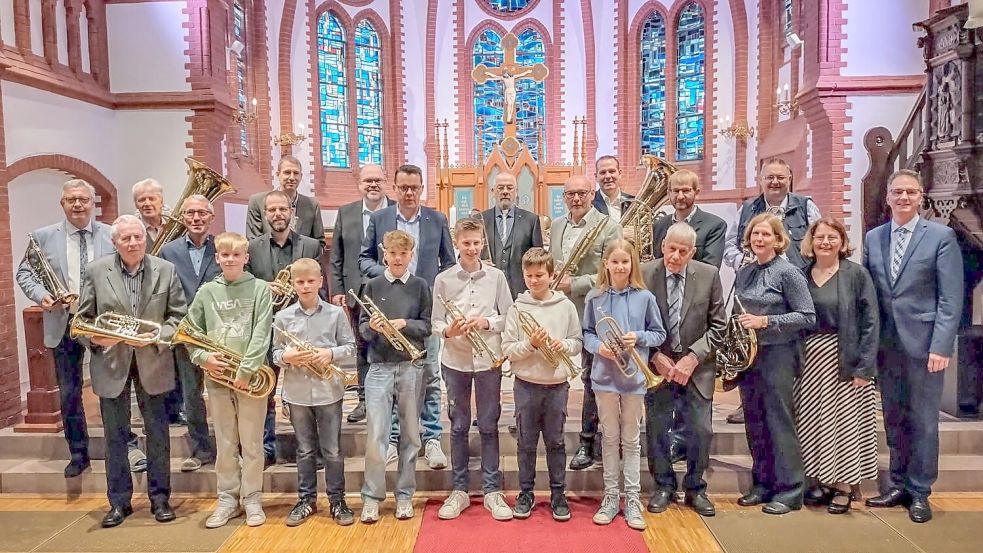 Der Posaunenchor Hollen feierte sein 100-jähriges Bestehen. Foto: privat