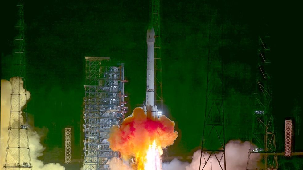 Die Sonde „Tianwen-2“ soll Proben von einem Asteroiden sammeln. Foto: Cai Yang/XinHua/dpa