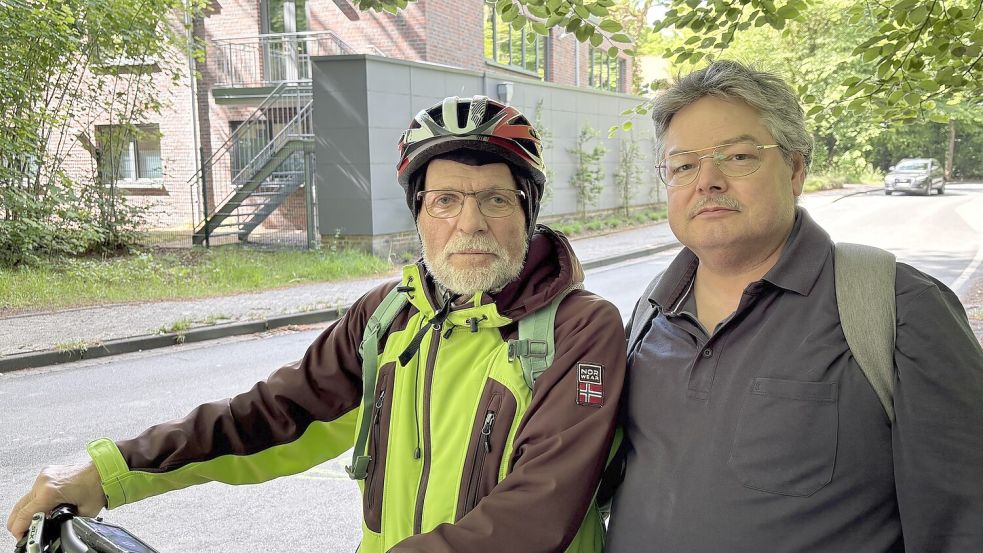 Reinhold Mohr und Gunnar Ott stimmten gegen die Sanierung des Südewegs. Foto: Lasse Paulsen