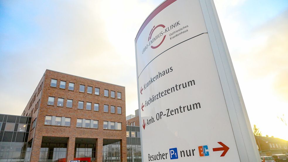 Die Ubbo-Emmius-Klinik in Aurich. Foto: Romuald Banik