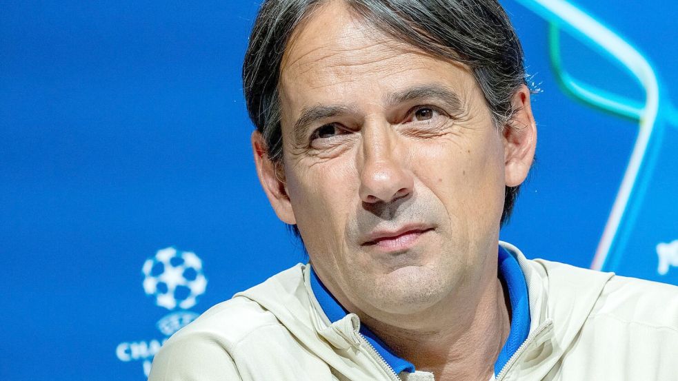 Inter Mailands Trainer Simone Inzaghi steht vor dem größten Erfolg seiner Karriere. Foto: Peter Kneffel/dpa