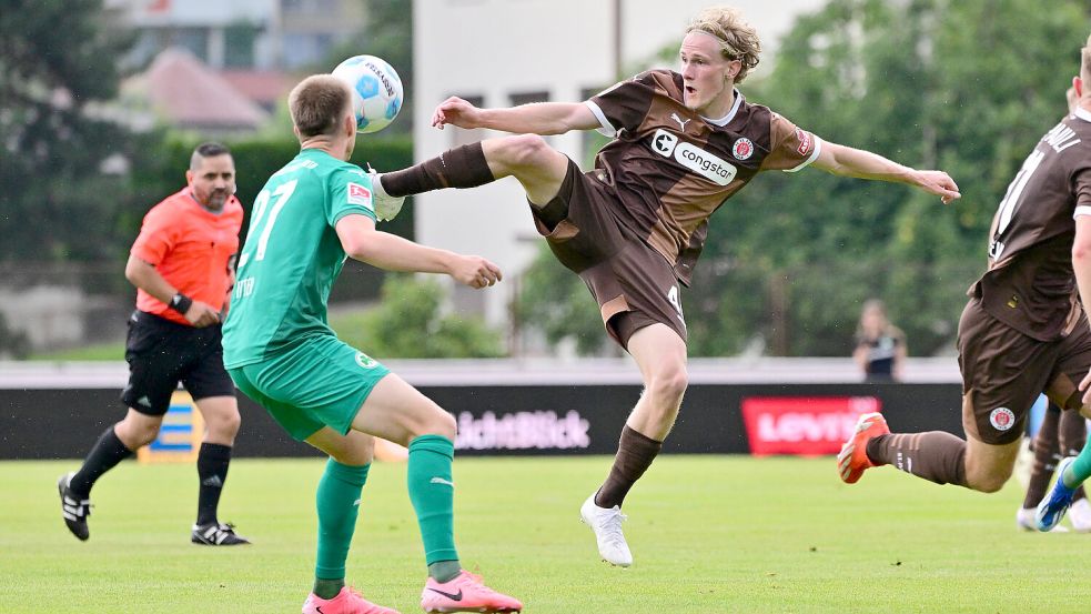 Theo Schröder lief eine Saison für den FC St. Pauli II auf. Foto: Imago