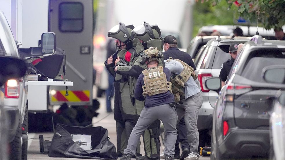 Der FBI-Chef sprach von einem „Terrorangriff“. Foto: David Zalubowski/AP/dpa