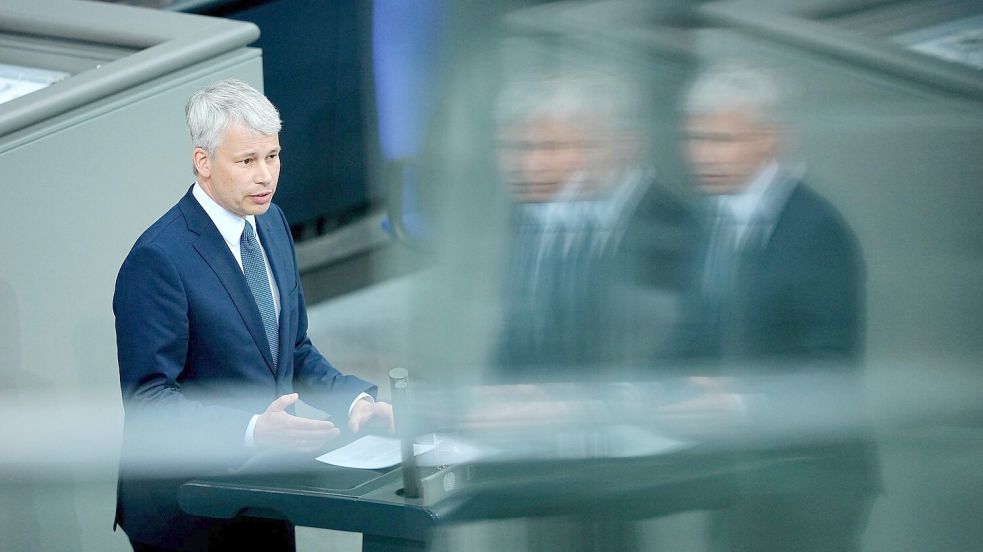 Außenminister Wadephul hat für Irritationen in der Union gesorgt, was den Kurs in der Israel-Politik angeht. Nun gibt es eine gemeinsame Linie, sagt Bilger. Foto: Kay Nietfeld/dpa
