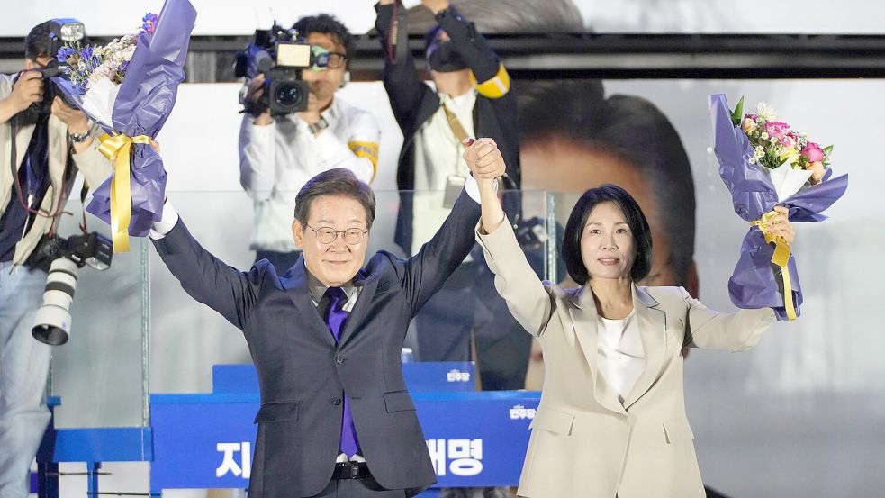 Lees Aufsteiger-Biografie spiegelt eindrücklich den Aufstieg Südkoreas wider. Foto: Lee Jin-man/AP/dpa