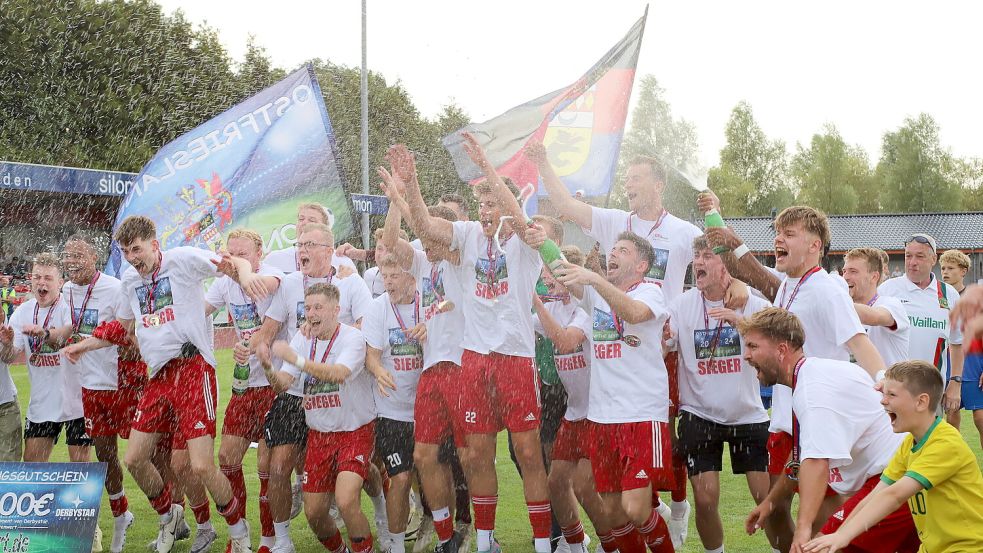 Der TuS Pewsum geht als Titelverteidiger ins Rennen. Archivfoto: Groenewold