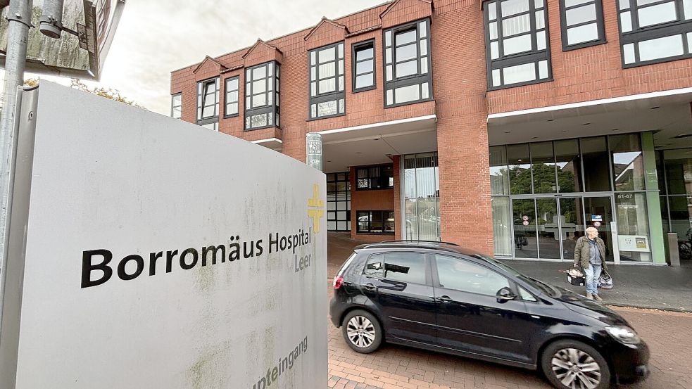Das Borromäus-Hospital befindet sich an der Kirchstraße. Foto: Klaus Ortgies/Archiv