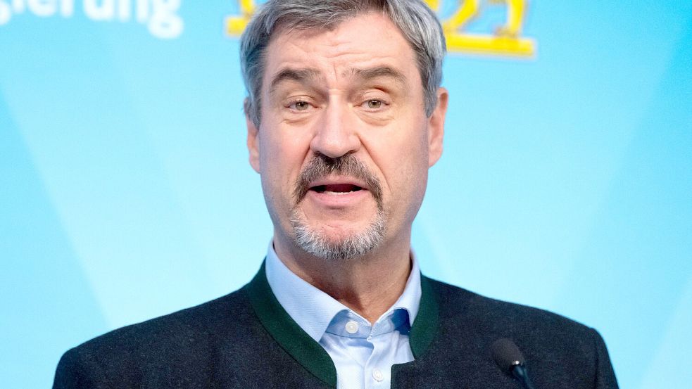 CSU-Chef Markus Söder deutet an, dass er keinen Neid auf die Einladung ins Weiße Haus verspürt. Foto: dpa/Sven Hoppe