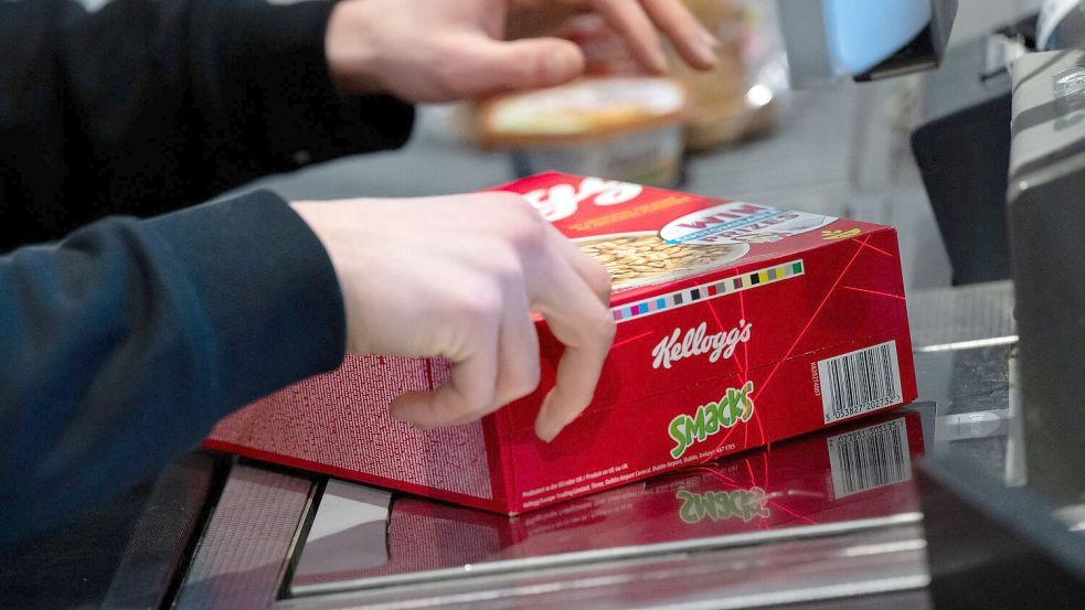 Die Kellogg’s-Produkte sind bei vielen Kunden beliebt. Foto: Sven Hoppe/dpa