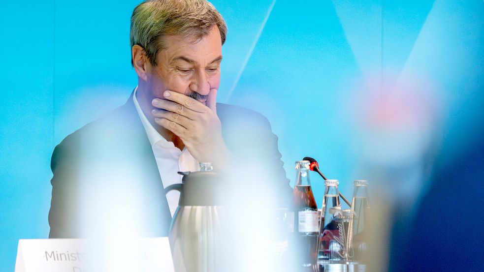 Verlor im Jahr 1994 seine Mutter: Bayerns Ministerpräsident Markus Söder. Foto: dpa/Peter Kneffel