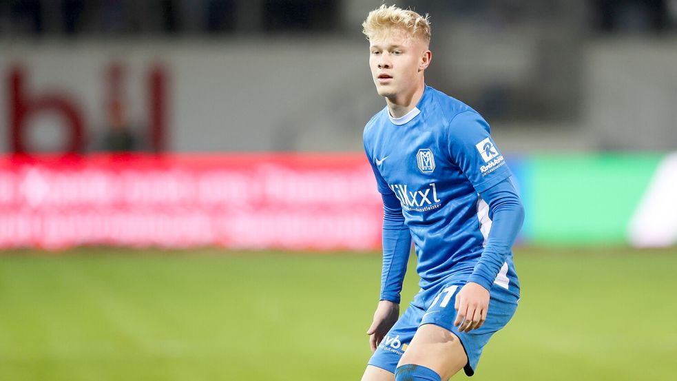 Luca Prasse entwickelte sich beim SV Meppen vom Jugendspieler zum Herren-Leistungsträger. Foto: Jens Doden, Emden