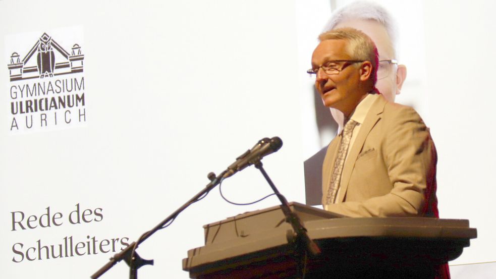 Schulleiter Rüdiger Musolf. Foto: Heino Hermanns