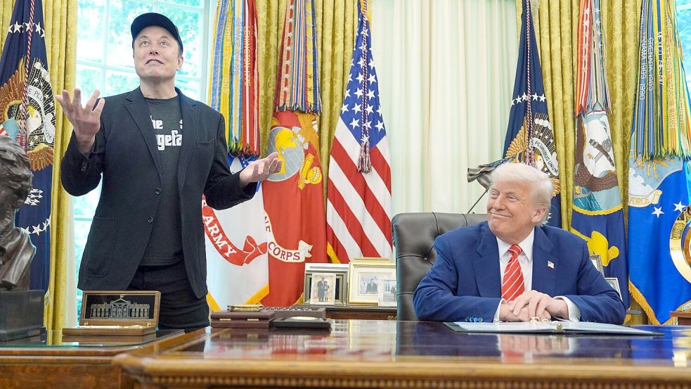 Tech-Milliardär Elon Musk gehört dem im Auftrag von US-Präsident Donald Trump handelnden Doge-Gremium nicht mehr an. (Archivbild) Foto: Evan Vucci/AP/dpa