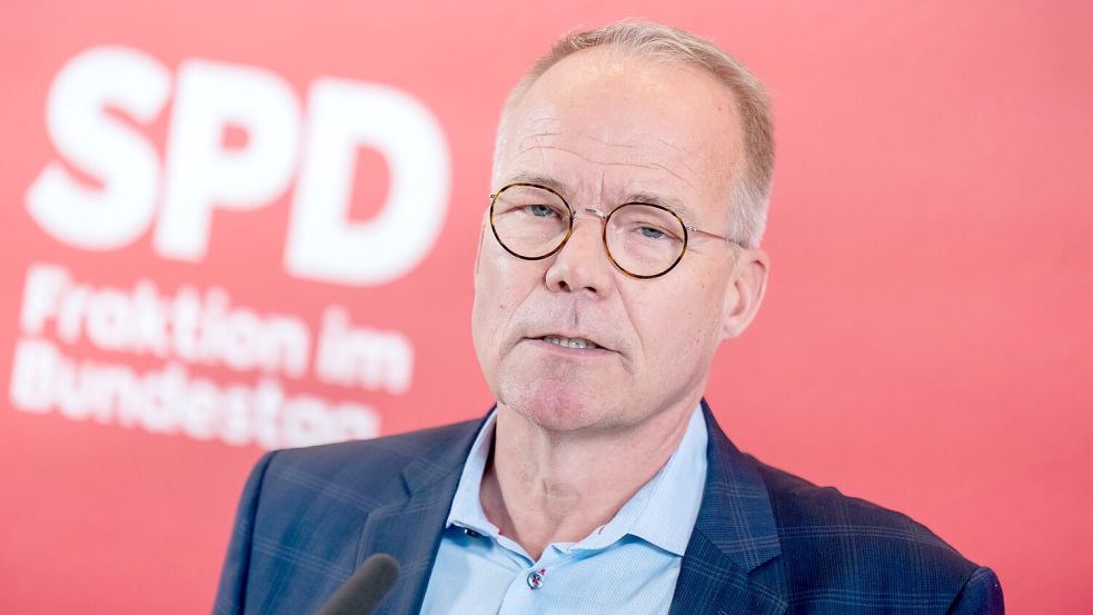 SPD-Fraktionschef Matthias Miersch schließt Verhandlungen über eine Rückkehr zur Wehrpflicht in dieser Legislaturperiode aus. (Foto Archiv) Foto: Michael Kappeler/dpa