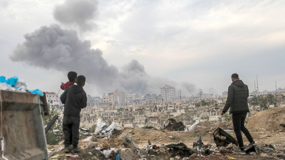 Die israelische Armee greift weiterhin im Gazastreifen an. (Archivbild) Foto: Mahmoud Zaki/XinHua/dpa
