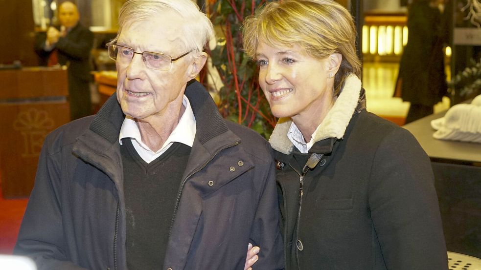 Eugen Block mit seiner Tochter Christina Block. Foto: IMAGO/BREUEL-BILD