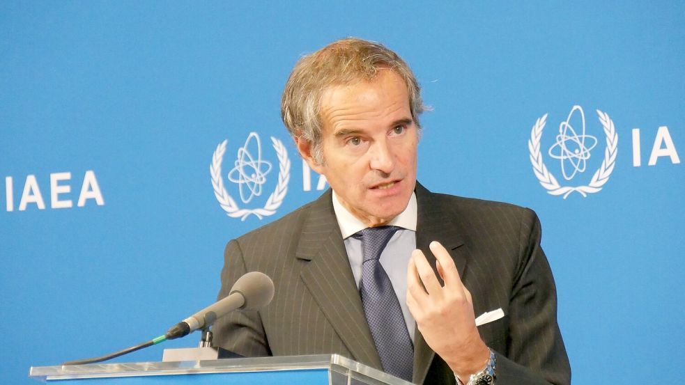 Grossi fordert den Iran eindringlich zur Kooperation auf. Foto: Albert Otti/dpa