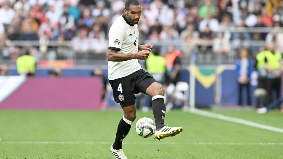 Keine Pause: Jonathan steigt nach dem Nations-League-Abschluss gleich beim FC Bayern ein. Es geht gleich weiter zur Club-WM in den USA. Foto: Federico Gambarini/dpa