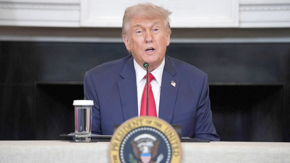 Trump hat sich für ein drastisches Vorgehen in Kalifornien entschieden. Foto: Evan Vucci/AP/dpa