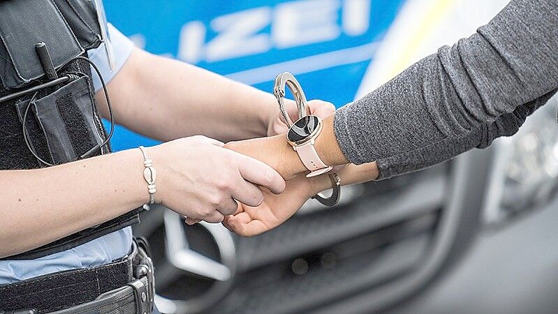 Die Frau wurde ins Gefängnis gebracht. Symbolfoto: Bundespolizei