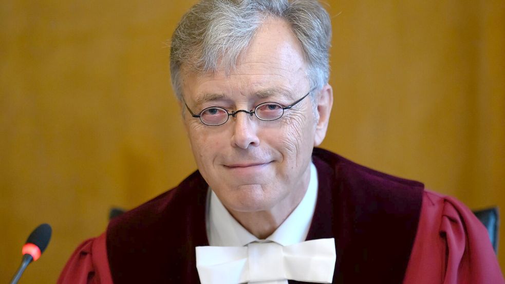 Der Vorsitzende des 6. Senats, Ingo Kraft. Foto: Hendrik Schmidt/dpa