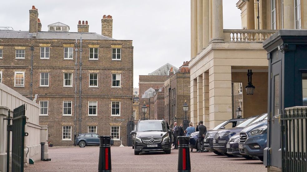 Die Gespräche fanden in London und damit auf neutralem Boden statt. Foto: Alberto Pezzali/AP/dpa