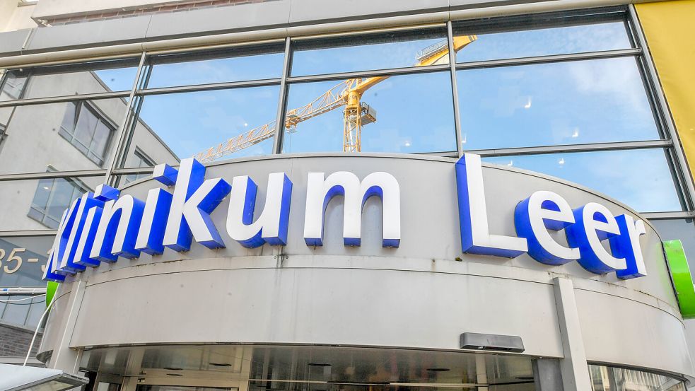 Am Klinikum Leer wird derzeit gebaut. Foto: Klaus Ortgies/Archiv