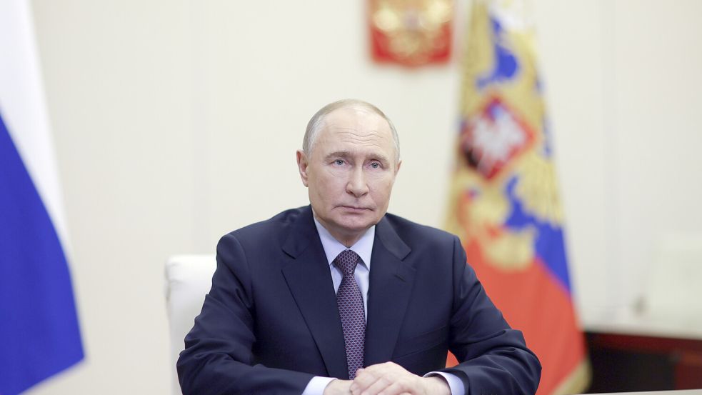 Russlands Präsident Putin dürfte seine Ziele in der Ostukraine über kurz oder lang militärisch erreichen. Foto: Gavriil Grigorov/dpa/Pool Sputnik Kremlin/AP