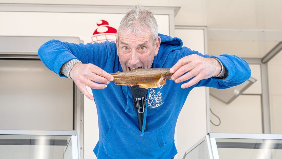 Fisch darf bei den Marktschreiern nicht fehlen: Aal-Hinnerk. Foto: Jobo