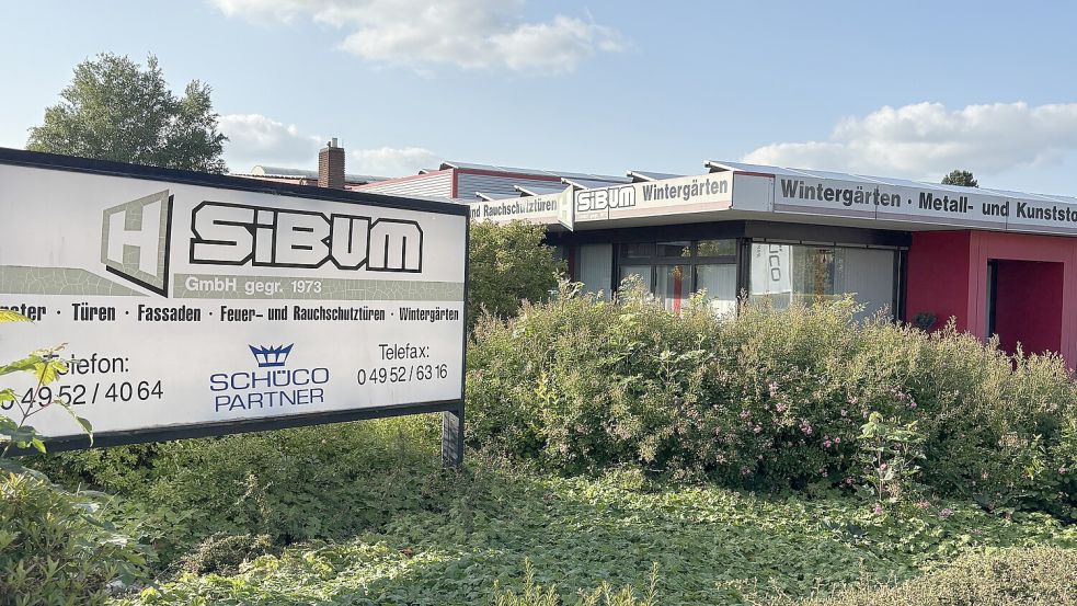 Die Hermann Sibum GmbH im nördlichen Gewerbegebiet in Ostrhauderfehn hat Insolvenz angemeldet. Foto: Henrik Zein