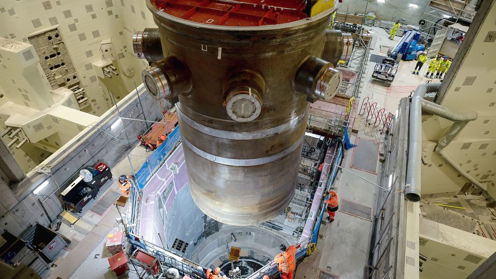 Das Werk Hinkley Point C in Somerset. Foto: IMAGO/Jam Press