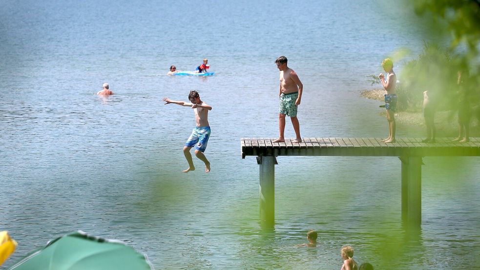 „Das wird definitiv am Sonntag nicht getoppt“, sagte der DWD-Sprecher. Foto: Karl-Josef Hildenbrand/dpa