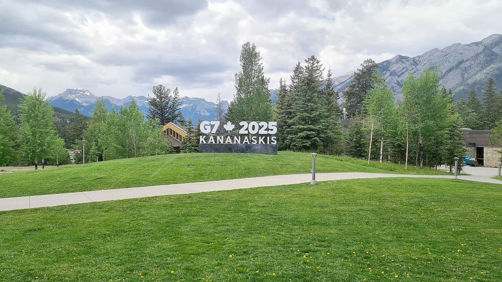 Die kanadischen Rocky Mountains sind die Kulisse für den diesjährigen G7-Gipfel. Foto: Sophia Weimer/dpa