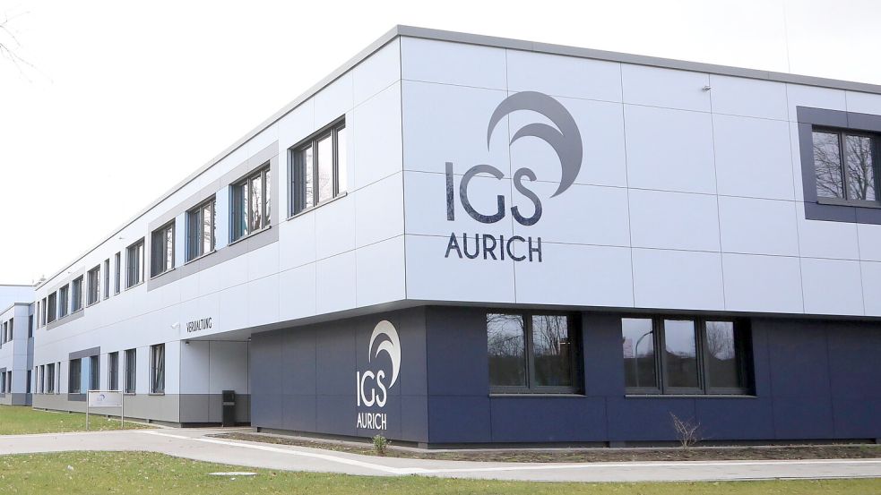 Das Gebäude der IGS Aurich. Foto: Romuald Banik