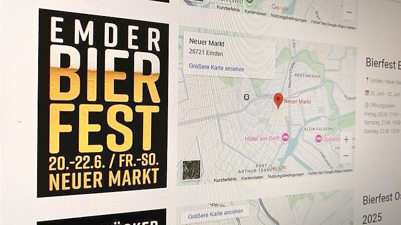 Online hat der Veranstalter den Fehler inzwischen korrigiert. Foto: Stephanie Tomé
