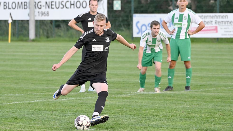 Marvin Rothkegel erzielte viele Treffer für Blomberg. Foto: Doden/Blomberg