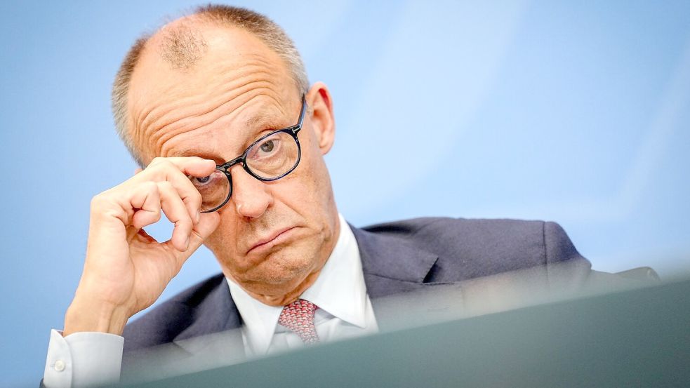 Merz sieht Priorität bei den Kommunen. Foto: Kay Nietfeld/dpa
