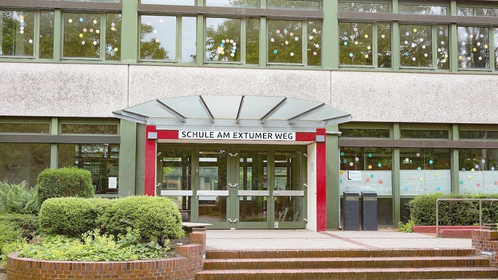 Die Förderschule am Extumer Weg war in diesem Jahr Ausweichstandort fürs Gesundheitsamt. Hier fand ein großer Teil der Schuleingangsuntersuchungen statt. Foto: Romuald Banik