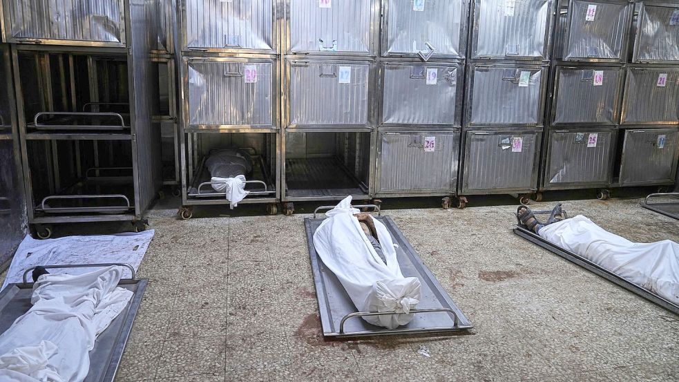 Aus dem Gazastreifen hat es erneut Berichte über Dutzende Tote gegeben. Foto: Jehad Alshrafi/AP/dpa
