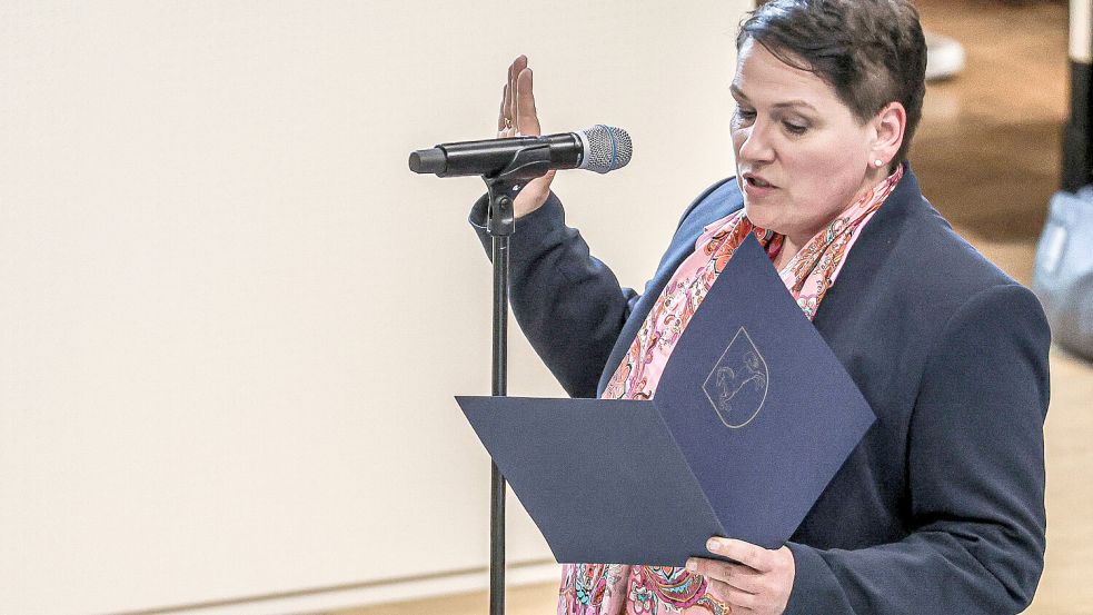 Die neue niedersächsische Europaministerin Melanie Walter. Foto: IMAGO