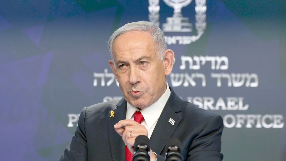 Israel kann nach den Worten von Regierungschef Netanjahu alle Atomanlagen im Iran erreichen. (Archivbild) Foto: Ronen Zvulun/Pool Reuters/dpa