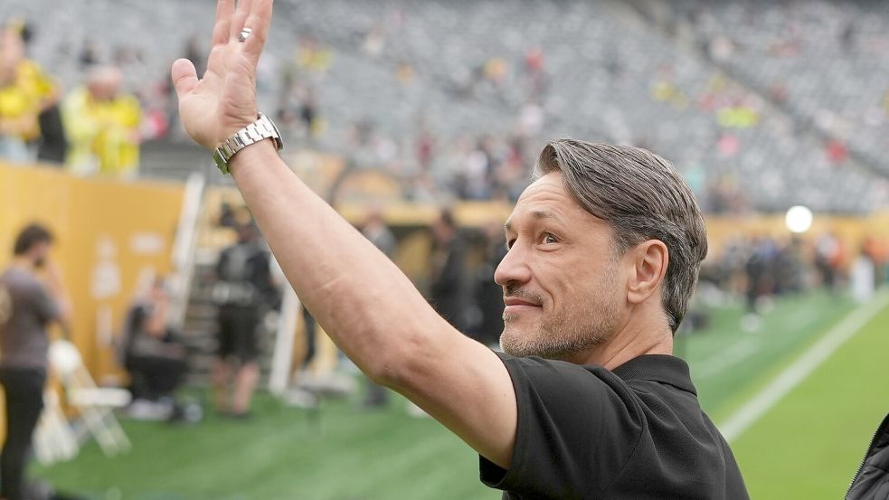 BVB-Coach Niko Kovac steht mit seinem Team unter Druck. Foto: Frank Franklin II/AP/dpa