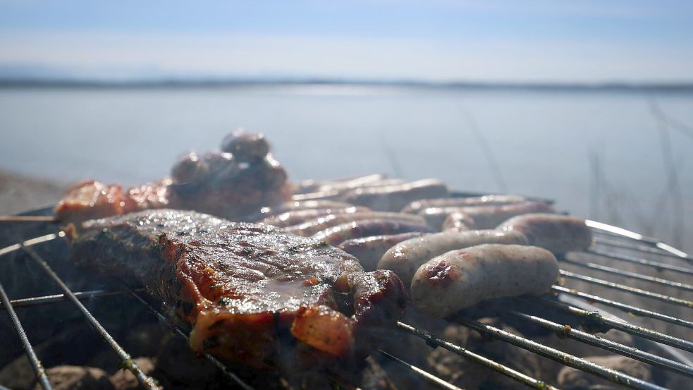 Wichtig oder sehr wichtig ist der Klimaschutz einer Umfrage zufolge den wenigsten Menschen, wenn sie grillen. Foto: Karl-Josef Hildenbrand/dpa