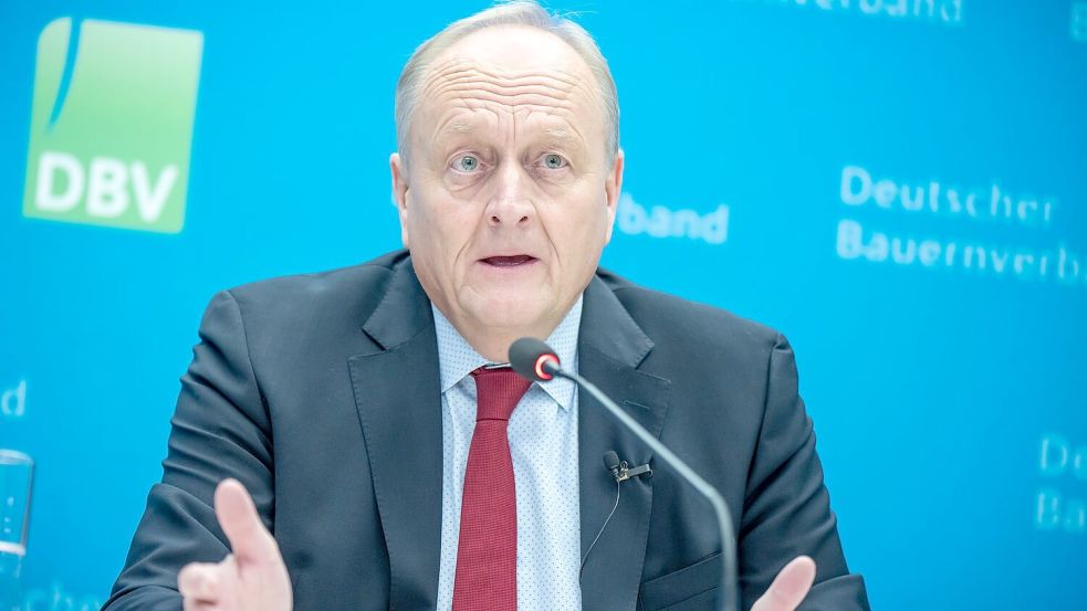 Bauernpräsident Rukwied: „Lebensmittel sind mehr wert.“ (Archivbild) Foto: Michael Kappeler/dpa