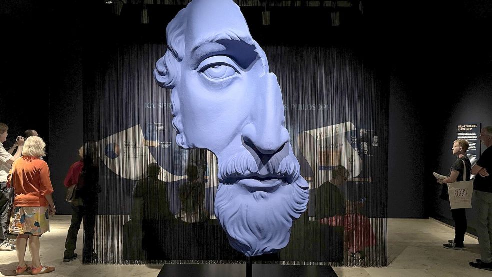 Was bleibt nach der Ausstellung von Marc Aurels Image, der Kaiser und Feldherr oder der Philosoph auf dem Thron? Foto: Rolf Brockschmidt