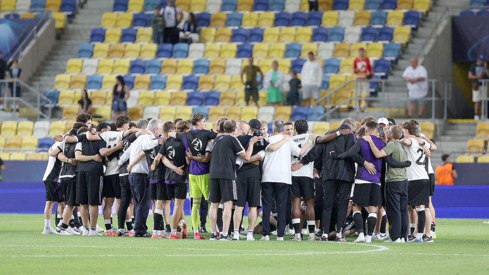 Die deutsche U21 hofft auf den vierten EM-Titel. Foto: Branislav Racko/dpa